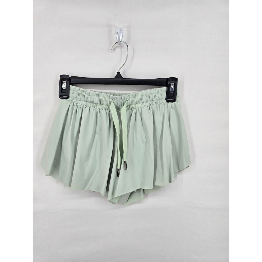 Liberty Pro Flowy Athletic Skort Shorts Sage Green Youth Medium Women XS 1785‎